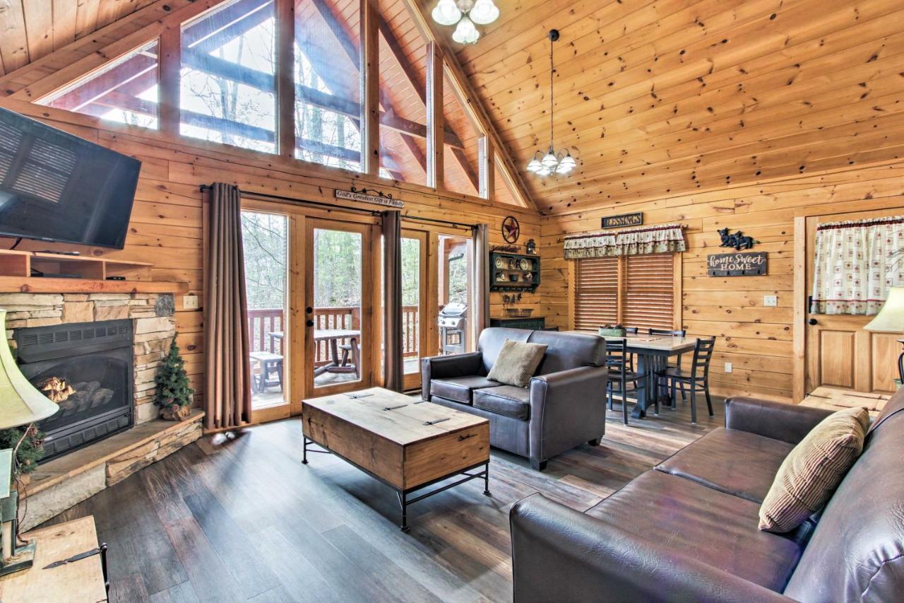 Gatlinburg Mountain Cabin With Grill And Pool Table! Exteriér fotografie