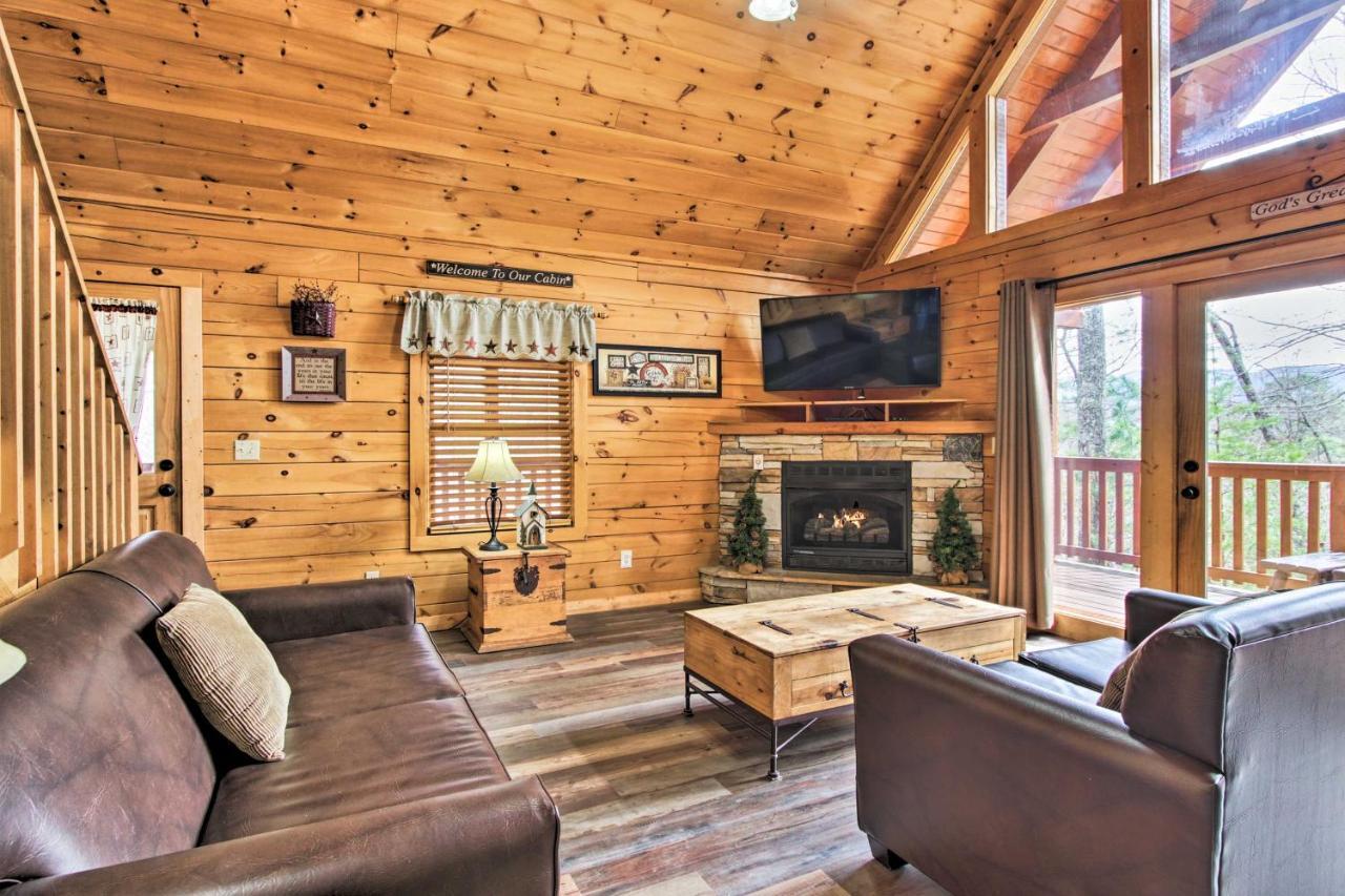 Gatlinburg Mountain Cabin With Grill And Pool Table! Exteriér fotografie