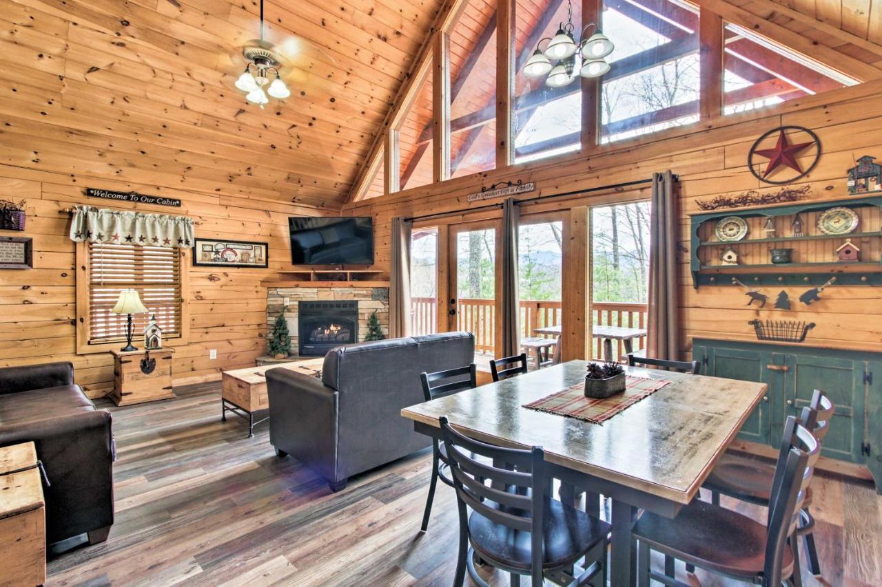 Gatlinburg Mountain Cabin With Grill And Pool Table! Exteriér fotografie