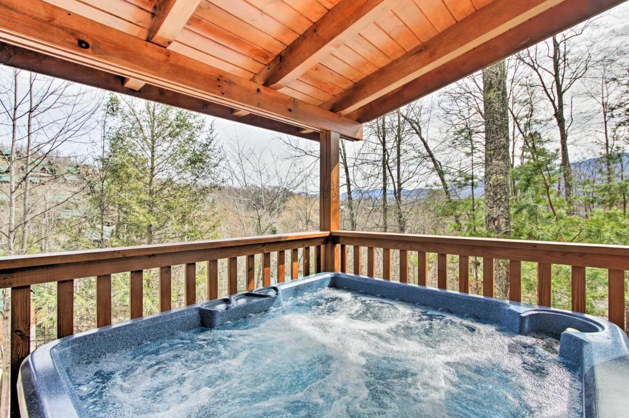 Gatlinburg Mountain Cabin With Grill And Pool Table! Exteriér fotografie