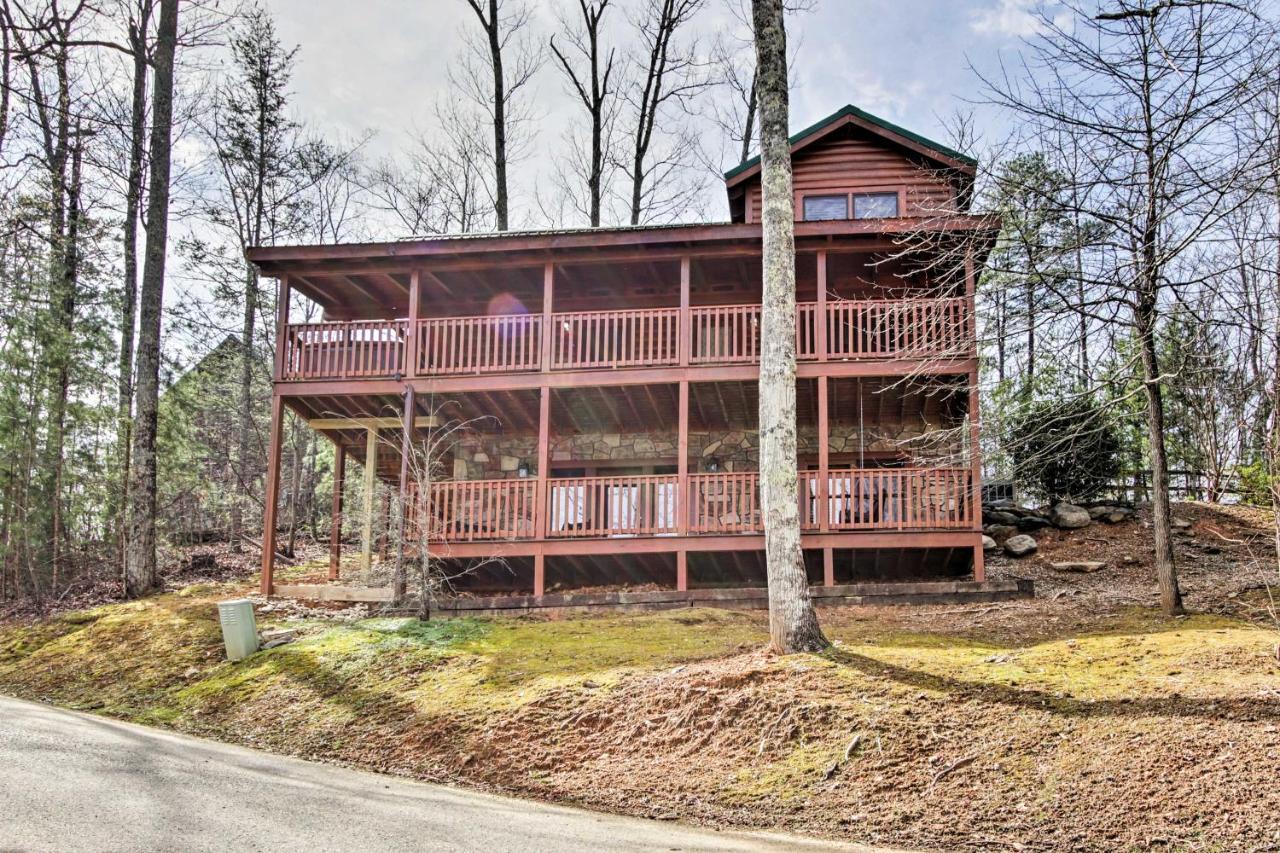 Gatlinburg Mountain Cabin With Grill And Pool Table! Exteriér fotografie