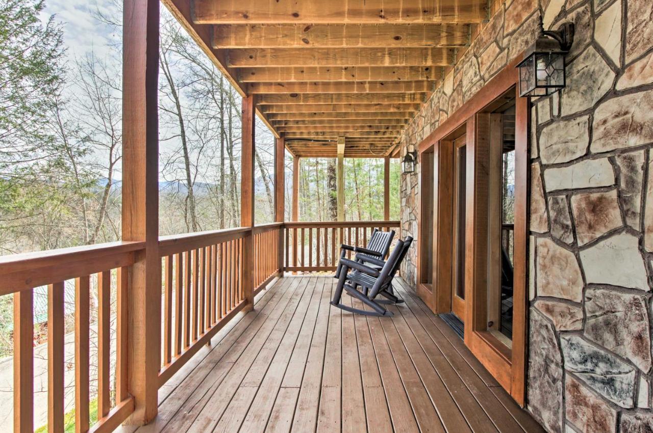 Gatlinburg Mountain Cabin With Grill And Pool Table! Exteriér fotografie